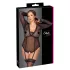 Cottelli Curves - body trasparente (nero) - 2XL