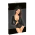 Noir - body donna maniche lunghe lucido - nero - M