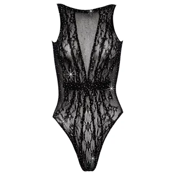 Cottelli Fantasy - body nero con strass (S-L)