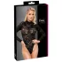Cottelli - body in pizzo a maniche lunghe (nero) - S