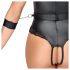 Cottelli Bondage - Body nero aperto con dettagli audaci - M
