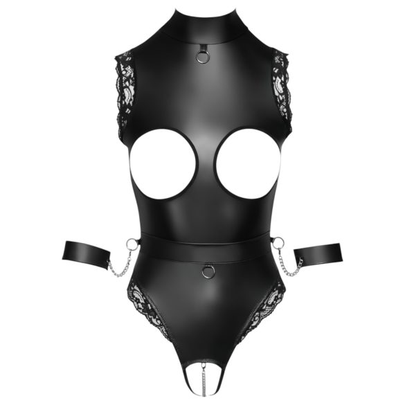 Cottelli Bondage - body aperto seno - nero - L