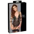Cottelli Bondage - body aperto in pizzo - nero