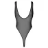 Noir - body trasparente (nero) - L