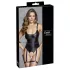 Cottelli - body bondage aperto con manette - nero - L