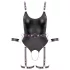 Cottelli - body bondage aperto con manette - nero - L