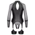 Cottelli Bondage - top trasparente con manette - nero