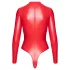 Noir - body effetto lucido - rosso - L