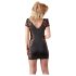 Cottelli - Abito nero in pizzo con fiocco - M