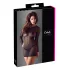 Cottelli - abito trasparente - nero - M