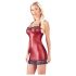 Cottelli - minidress lucido - rosso - L