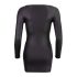 Cottelli - abito party con zip in strass (nero)