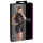 Cottelli Plus Size - abito trasparente chiffon lucido - nero - 3XL