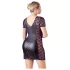 Cottelli Plus Size - abito combinato pizzo e fiocco - nero - 4XL