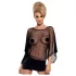 Obsessive - minivestito trasparente con perizoma - nero