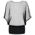 Obsessive - minivestito trasparente con perizoma - nero