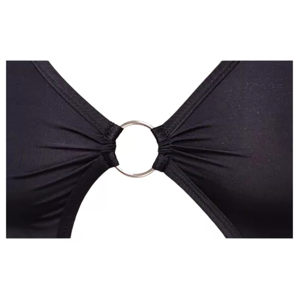 Cottelli Party - abito asimmetrico con anello - nero