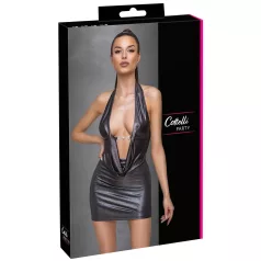 Cottelli Party - abito con collo allacciato (argento) - M