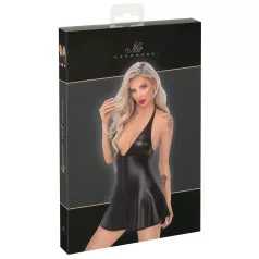 Noir - minigonna con top - effetto serpente - nero