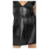 Noir - minigonna con top - effetto serpente - nero