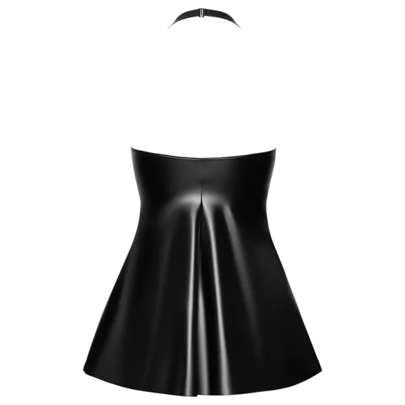 Noir - minigonna con top - effetto serpente - nero