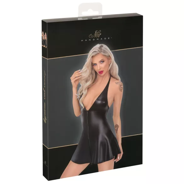 Noir - minigonna con top - effetto serpente - nero - L