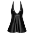 Noir - minigonna con top - effetto serpente - nero - L