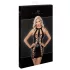 Noir - minidress fusciato speciale (nero)