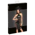 Noir - vestito lucido con collo halter (nero)
