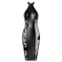 Noir - vestito lucido con collo halter (nero) - L