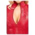 Cottelli - minidress effetto serpente (rosso) - M