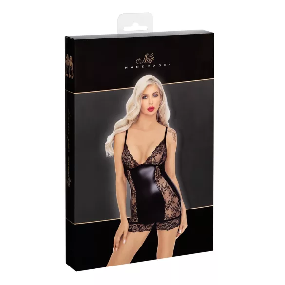 Noir - minidress trasparente laterale (nero) - M