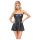 Cottelli - Minidress lucido con gonna plissettata (nero) - L