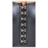 Cottelli - Minidress lucido con gonna plissettata (nero) - L