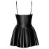 Noir Libido - vestito mini opaco - nero