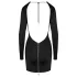 Cottelli - mini abito con schiena aperta - nero - L