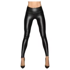 Noir - leggings lunghi lucidi - nero - M