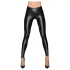 Noir - leggings lunghi lucidi - nero - L