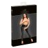 Noir - leggings aperti e lucidi (nero)