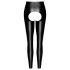 Noir - leggings aperti e lucidi (nero)