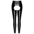 Noir - leggings aperti e lucidi (nero)