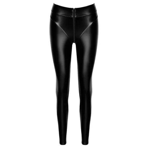 Noir - pantaloni lunghi lucidi - nero - M
