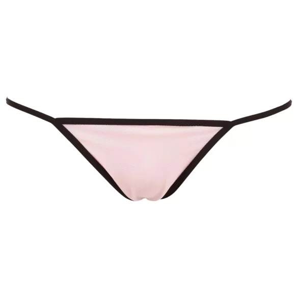 Cottelli - Babydoll trasparente con volant - lingerie sexy - XXL