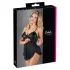 Cottelli - Babydoll trasparente con volant - nero