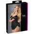 Cottelli - Babydoll trasparente con volant - nero - M