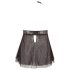 Cottelli Plus Size - babydoll in pizzo nero leggero