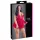 Cottelli Plus Size - babydoll trasparente in pizzo - rosso - 3XL