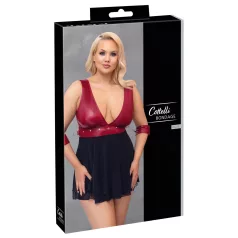 Cottelli Bondage Plus Size - babydoll (rosso)