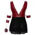 Cottelli Bondage Plus Size - babydoll (rosso)
