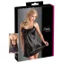 Cottelli - Camicia da notte satinata - nero - L